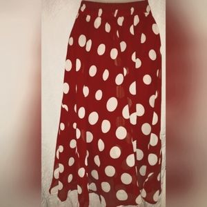 women's circular skirt with balls size M